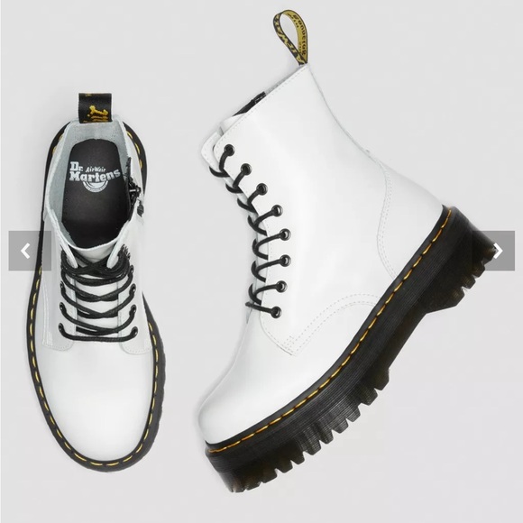 White Platform Doc Martens - Picture 4 of 12